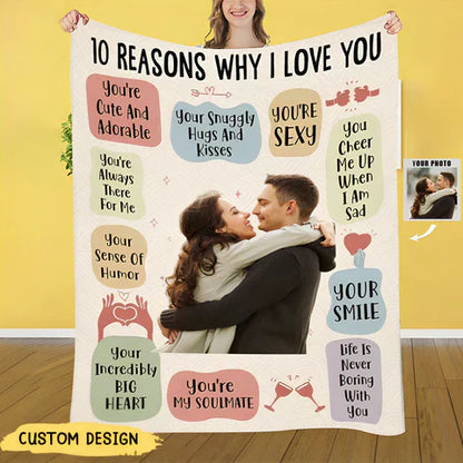 THE ARCTIC MONKEY™  - 10 REASONS I ADORE MY PERSONALIZED PHOTO BLANKET